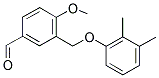 3-(2,3-DIMETHYL-PHENOXYMETHYL)-4-METHOXY-BENZALDEHYDE CAS#: 438530-90-6