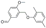 3-(2,5-DIMETHYL-PHENOXYMETHYL)-4-METHOXY-BENZALDEHYDE CAS#: 438219-83-1