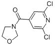 3-(2,6-Dichloroisonicotinoyl)oxazolidine CAS#: 57803-45-9