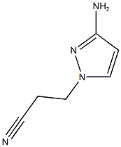 3-(3-AMino-1H-pyrazol-1-yl)propanenitrile CAS#: 58876-75-8