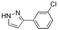 3-(3-Chlorophenyl)-1H-pyrazole CAS#: 59843-69-5