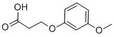 3-(3-METHOXYPHENOXY)PROPIONIC ACID CAS#: 49855-03-0