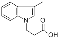 3-(3-METHYL-1H-INDOL-1-YL)PROPANOIC ACID CAS#: 57662-47-2