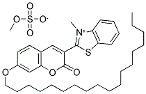 3-(3-METHYL-2-BENZOTHIAZOLYLIO)-7-OCTADECYLOXY-COUMARIN METHOSULFATE CAS#: 401947-51-1