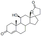 3'-(3-oxo-11 beta,17-dihydroxy-4-androstene-17 alpha- yl)propionic acid lactone CAS#: 51390-69-3