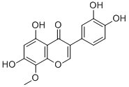 3-(3,4-Dihydroxyphenyl)-5,7-dihydroxy-8-methoxy-4H-1-benzopyran-4-one CAS#: 58262-89-8