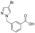 3-(4-BROMO-PYRAZOL-1-YLMETHYL)-BENZOIC ACID CAS#: 402736-52-1