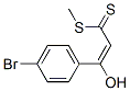 3-(4-Bromophenyl)-3-hydroxypropenedithioic acid methyl ester CAS#: 56247-41-7