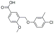 3-(4-CHLORO-3-METHYL-PHENOXYMETHYL)-4-METHOXY-BENZOIC ACID CAS#: 438218-99-6