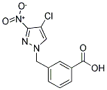 3-(4-CHLORO-3-NITRO-PYRAZOL-1-YLMETHYL)-BENZOIC ACID CAS#: 402720-00-7