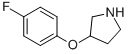 3-(4-FLUOROPHENOXY)PYRROLIDINE CAS#: 524045-02-1