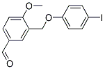 3-(4-IODO-PHENOXYMETHYL)-4-METHOXY-BENZALDEHYDE CAS#: 438221-75-1