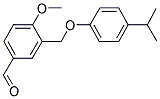 3-(4-ISOPROPYL-PHENOXYMETHYL)-4-METHOXY-BENZALDEHYDE CAS#: 438219-49-9