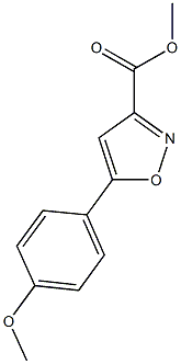 3-(4-METHOXY-PHENYL)-ISOXAZOLE-5-CARBOXYLIC ACID METHYL ESTER CAS#: 425609-97-8