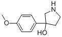 3-(4-METHOXYPHENYL)-3-PYRROLIDINOL CAS#: 476159-76-9
