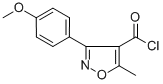3-(4-METHOXYPHENYL)-5-METHYL-4-ISOXAZOLECARBONYL CHLORIDE CAS#: 465514-03-8