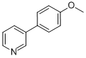 3-(4-METHOXYPHENYL)PYRIDINE CAS#: 5958-02-1