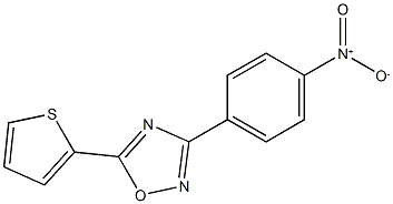 3-(4-Nitrophenyl)-5-(thiophen-2-yl)-1,2,4-oxadiazole CAS#: 54608-96-7