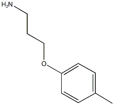 3-(4-methylphenoxy)propan-1-amine CAS#: 50911-62-1