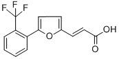 3-(5-(2-(TRIFLUOROMETHYL)PHENYL)-FURAN-& CAS#: 480425-31-8