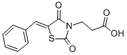 3-(5-BENZYLIDENE-2,4-DIOXO-THIAZOLIDIN-3-YL)-PROPIONIC ACID CAS#: 49545-19-9