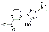 3-(5-HYDROXY-3-TRIFLUOROMETHYL-PYRAZOL-1-YL)-BENZOIC ACID CAS#: 400744-33-4
