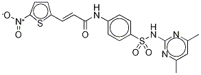 3-(5-Nitro-2-thiophene)acrylic Acid SulfadiMidine AMide CAS#: 429622-48-0