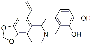 3-(6-Ethenyl-4-methyl-1,3-benzodioxol-5-yl)-1,2,3,4-tetrahydro-2-methyl-7,8-isoquinolinediol CAS#: 55299-21-3