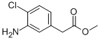 3-AMINO-4-CHLOROPHENYLACETIC ACID METHYL ESTER CAS#: 59833-69-1