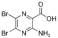 3-AMino-5,6-dibroMopyrazine-2-carboxylic acid CAS#: 502143-36-4