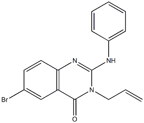 3-Allyl-6-broMo-2-(phenylaMino)quinazolin-4(3H)-one CAS#: 55613-32-6