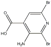 3-Amino-2,6-dibromoisonicotinic acid CAS#: 52834-10-3