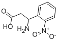 3-Amino-3-(2-nitrophenyl)propanoic acid CAS#: 5678-48-8