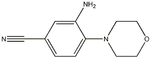 3-Amino-4-morpholinobenzonitrile CAS#: 59504-49-3