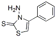 3-Amino-4-phenyl-4-thiazoline-2-thione CAS#: 5316-81-4