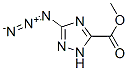 3-Azido-5-carbomethoxy-1,2,4-triazole CAS#: 53566-46-4