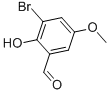 3-BROMO-2-HYDROXY-5-METHOXYBENZALDEHYDE CAS#: 50343-02-7