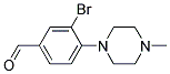 3-BROMO-4-(4-METHYL-PIPERAZIN-1-YL)-BENZALDEHYDE CAS#: 443777-03-5