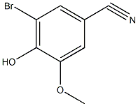 3-BROMO-4-HYDROXY-5-METHOXYBENZONITRILE CAS#: 52805-45-5