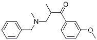 3-(Benzyl(Methyl)aMino)-1-(3-Methoxyphenyl)-2-Methylpropan-1-one CAS#: 47235-20-1