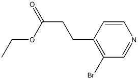 3-Bomo-4-pridinepropanoic acidethylester CAS#: 463303-98-2