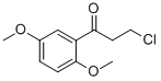 3-CHLORO-1-(2,5-DIMETHOXYPHENYL)PROPAN-1-ONE CAS#: 50786-60-2