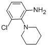 3-CHLORO-2-PIPERIDIN-1-YL-PHENYLAMINE CAS#: 58785-06-1