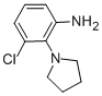 3-CHLORO-2-PYRROLIDIN-1-YL-PHENYLAMINE CAS#: 58785-05-0