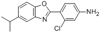 3-CHLORO-4-(5-ISOPROPYL-1,3-BENZOXAZOL-2-YL)ANILINE CAS#: 443124-66-1