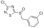 3-CHLORO-5-(3-CHLOROBENZYLSULFINYL)-1,2,4-THIADIAZOLE CAS#: 486997-74-4