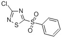 3-CHLORO-5-PHENYLSULFONYL-1,2,4-THIADIAZOLE CAS#: 494763-22-3