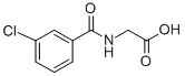 (3-CHLORO-BENZOYLAMINO)-ACETIC ACID CAS#: 57728-59-3