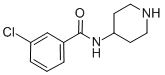 3-CHLORO-N-PIPERIDIN-4-YL-BENZAMIDE CAS#: 503464-87-7