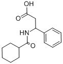 3-(CYCLOHEXANECARBONYL-AMINO)-3-PHENYL-PROPIONIC ACID CAS#: 436088-46-9
